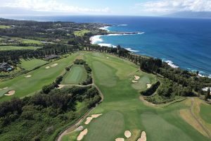 Kapalua (Plantation) 9th Fairway Aerial